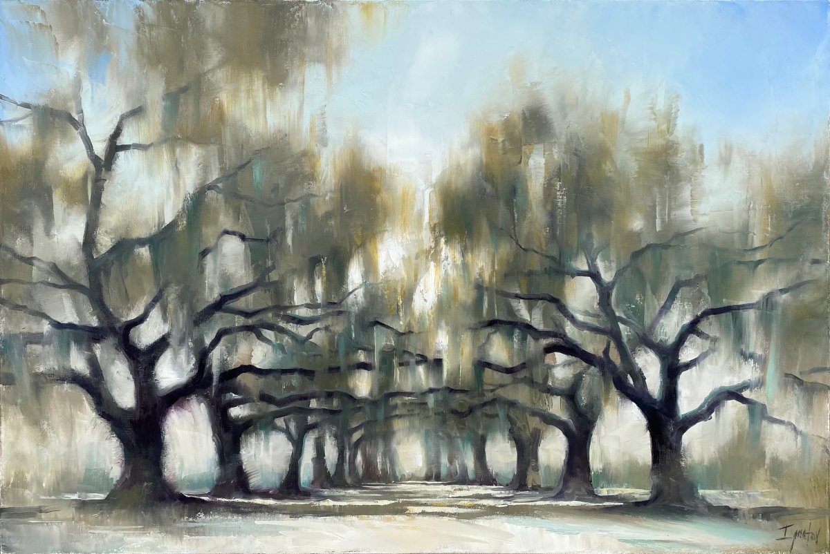 Live Oaks, Charleston by Ignat Ignatov at LePrince Galleries